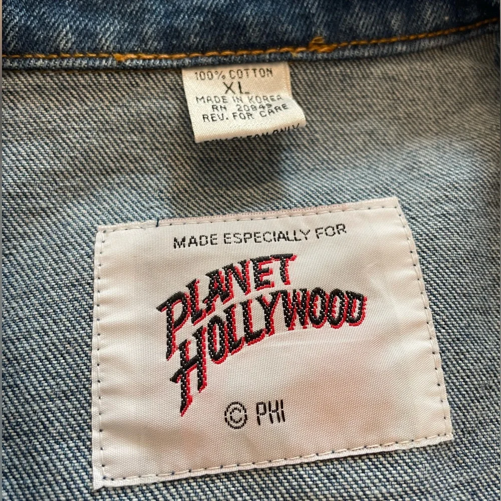 Vintage Planet Hollywood Denim Jacket - Picture 6 of 11